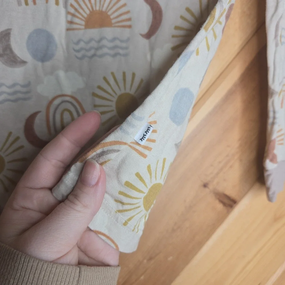 Little Sleepies Desert Sunrise Two piece Pajama Set Size 3T - Picture 4 of 6